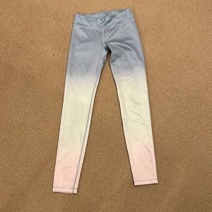 Athleta girl size large/12 multicolored leggings